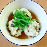 優しい味のお団子❤里芋と椎茸のあんかけ風♪♪